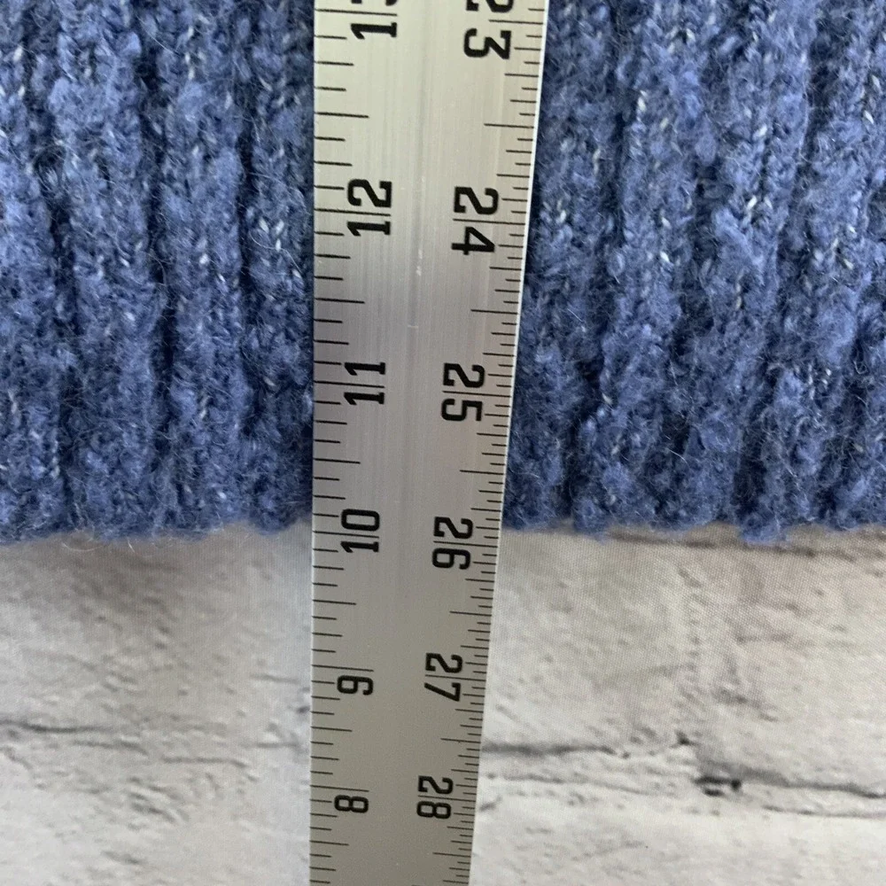 Columbia Wool Blend Sweater Womens‎ Sz XS Purple Cowl Neck